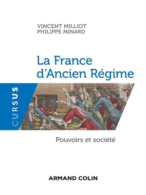 cover image of La France d'Ancien Régime